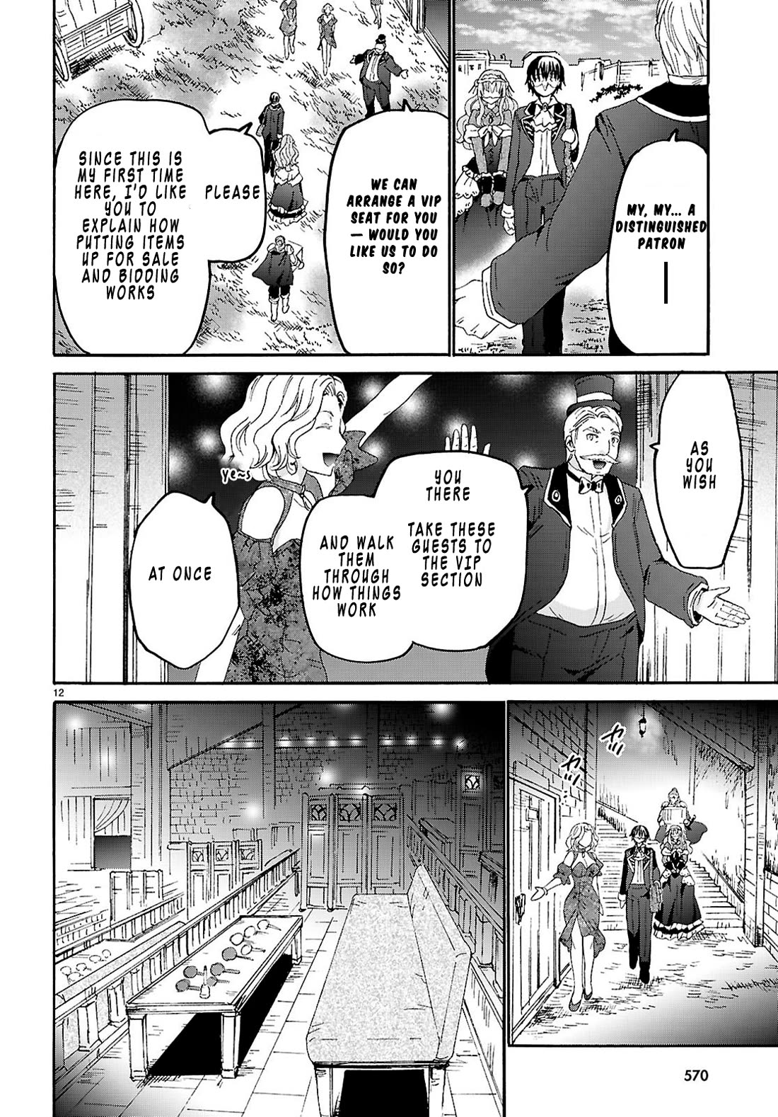 Death March kara Hajimaru Isekai Kyousoukyoku Chapter 134 page 12 - Chapter 134: To the Black District Muraasu