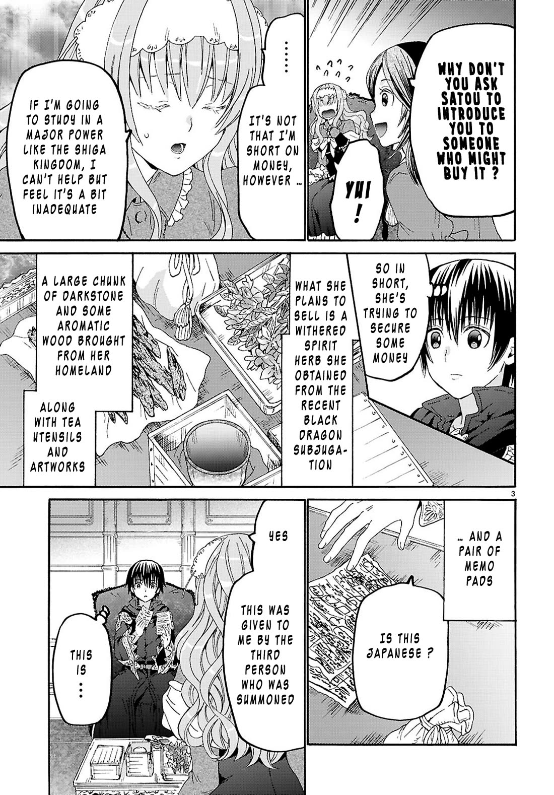 Death March kara Hajimaru Isekai Kyousoukyoku Chapter 134 page 3 - Chapter 134: To the Black District Muraasu