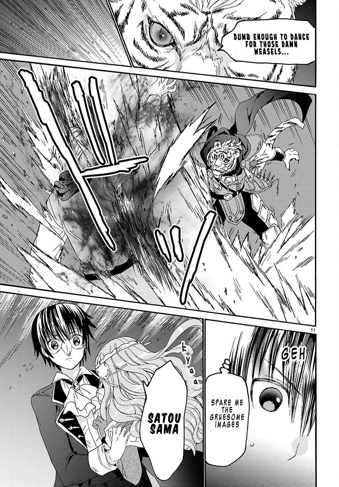 Death March kara Hajimaru Isekai Kyousoukyoku Chapter 135 page 11 - Chapter 135: Black Market Auction
