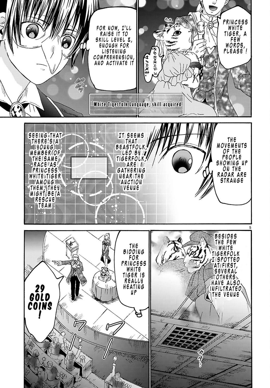 Death March kara Hajimaru Isekai Kyousoukyoku Chapter 135 page 5 - Chapter 135: Black Market Auction