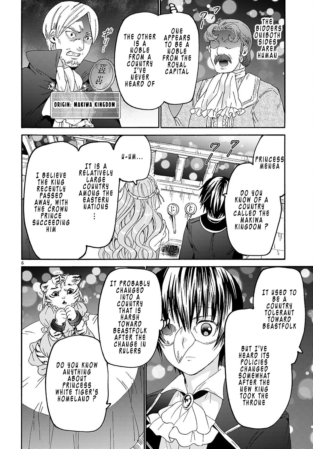 Death March kara Hajimaru Isekai Kyousoukyoku Chapter 135 page 6 - Chapter 135: Black Market Auction
