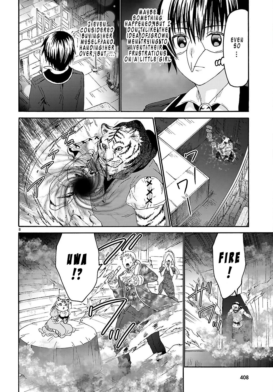 Death March kara Hajimaru Isekai Kyousoukyoku Chapter 135 page 8 - Chapter 135: Black Market Auction