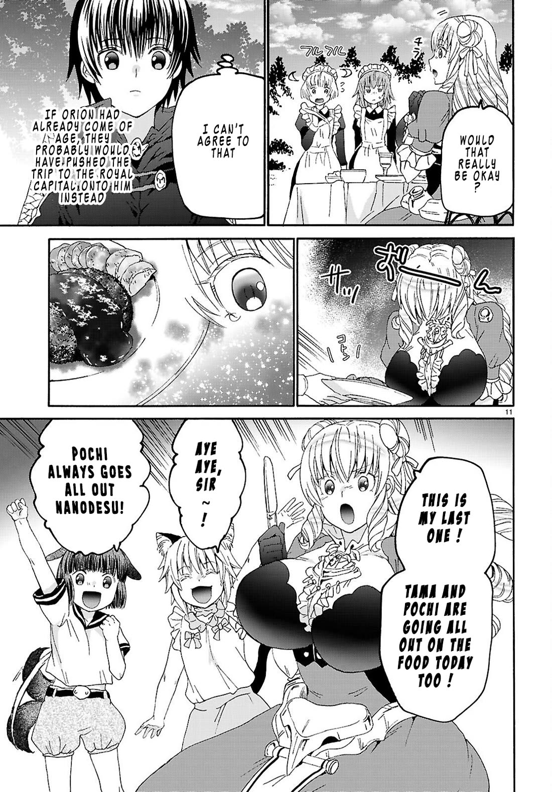 Death March kara Hajimaru Isekai Kyousoukyoku Chapter 136 page 11 - Chapter 136: Farewell Party