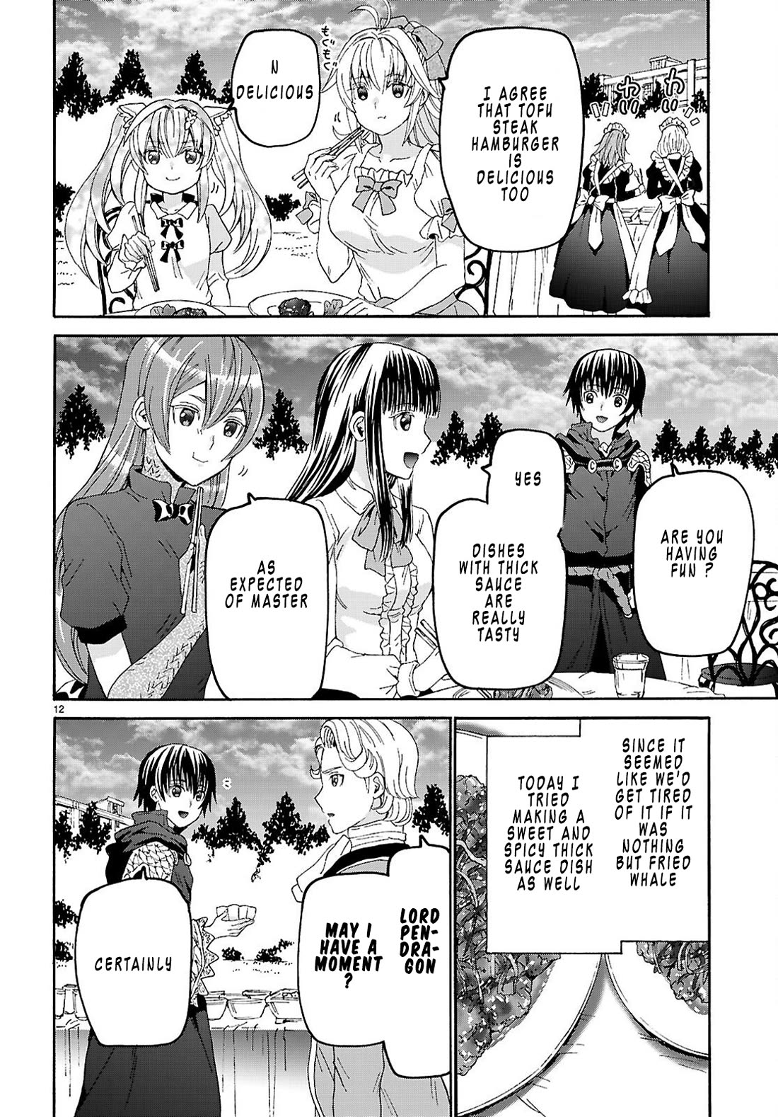 Death March kara Hajimaru Isekai Kyousoukyoku Chapter 136 page 12 - Chapter 136: Farewell Party