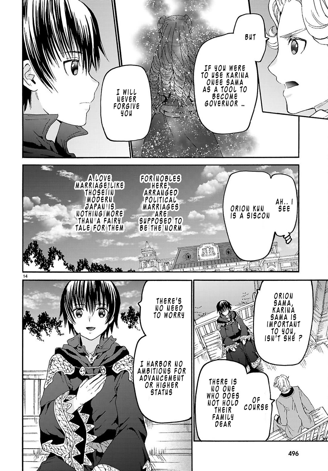 Death March kara Hajimaru Isekai Kyousoukyoku Chapter 136 page 14 - Chapter 136: Farewell Party