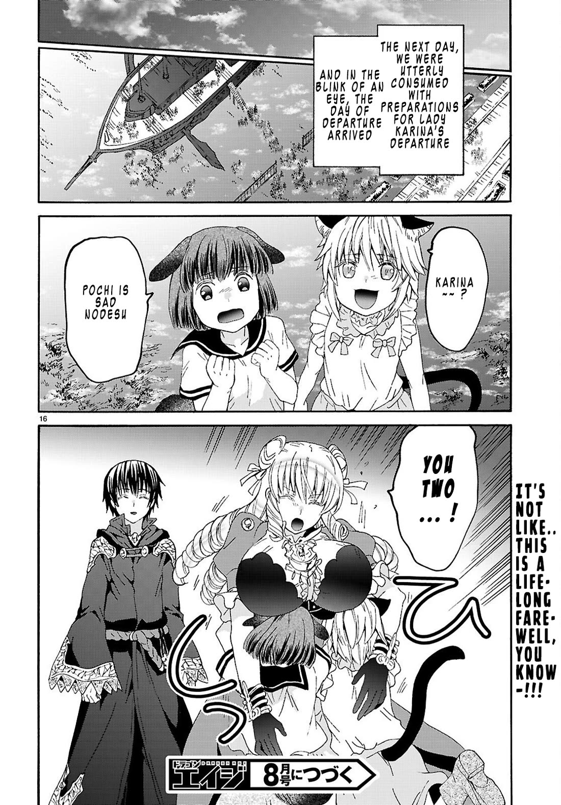 Death March kara Hajimaru Isekai Kyousoukyoku Chapter 136 page 16 - Chapter 136: Farewell Party