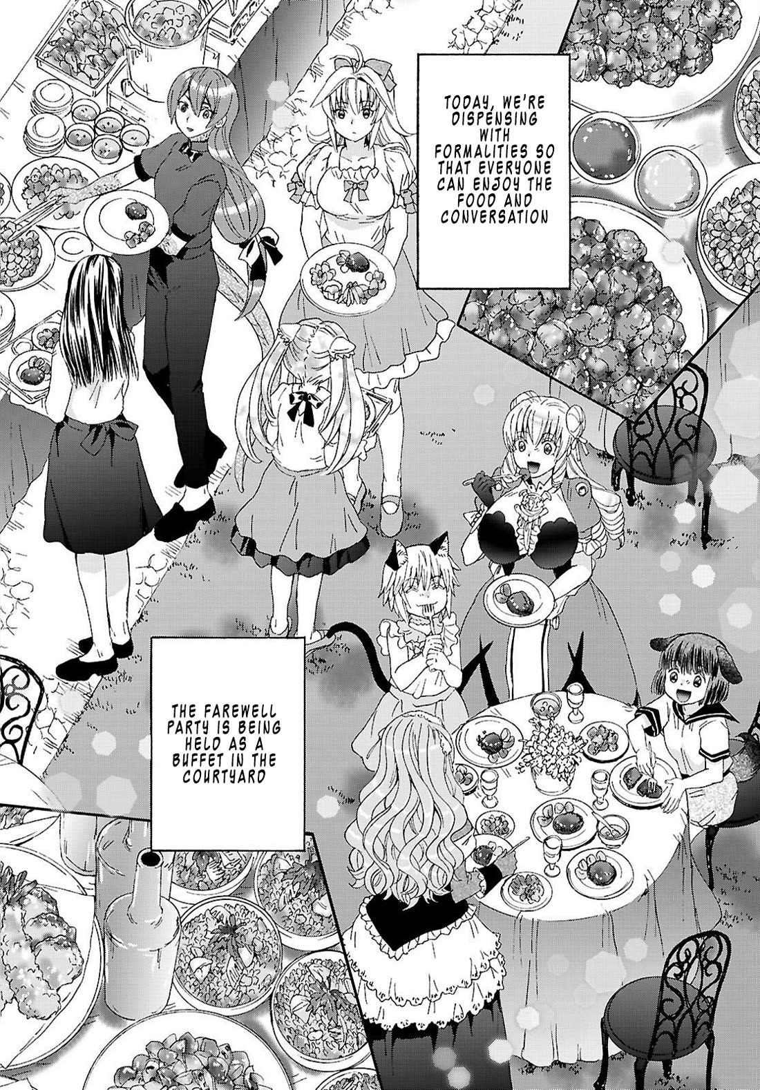 Death March kara Hajimaru Isekai Kyousoukyoku Chapter 136 page 8 - Chapter 136: Farewell Party