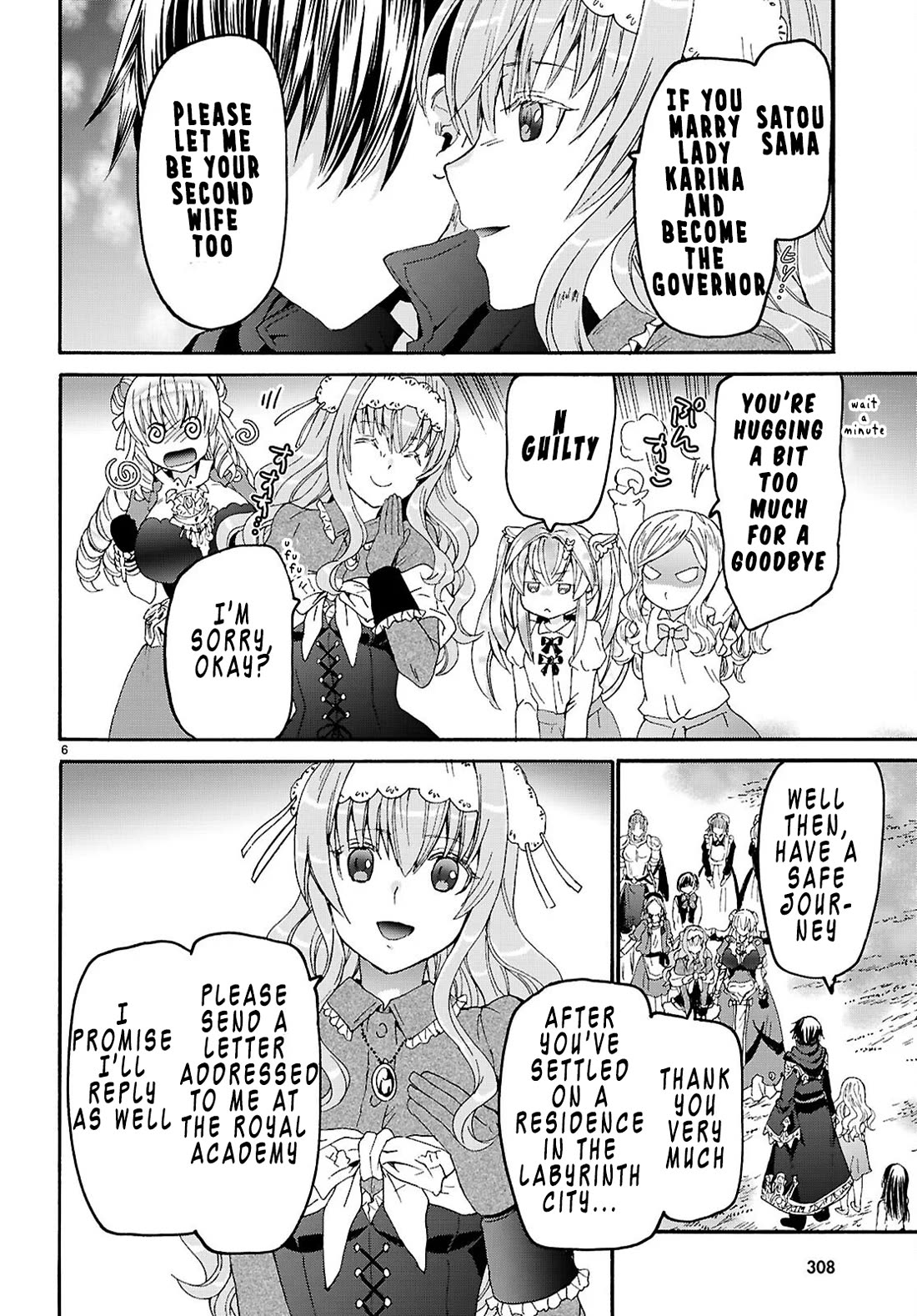 Death March kara Hajimaru Isekai Kyousoukyoku Chapter 137 page 6 - Chapter 137: Send off