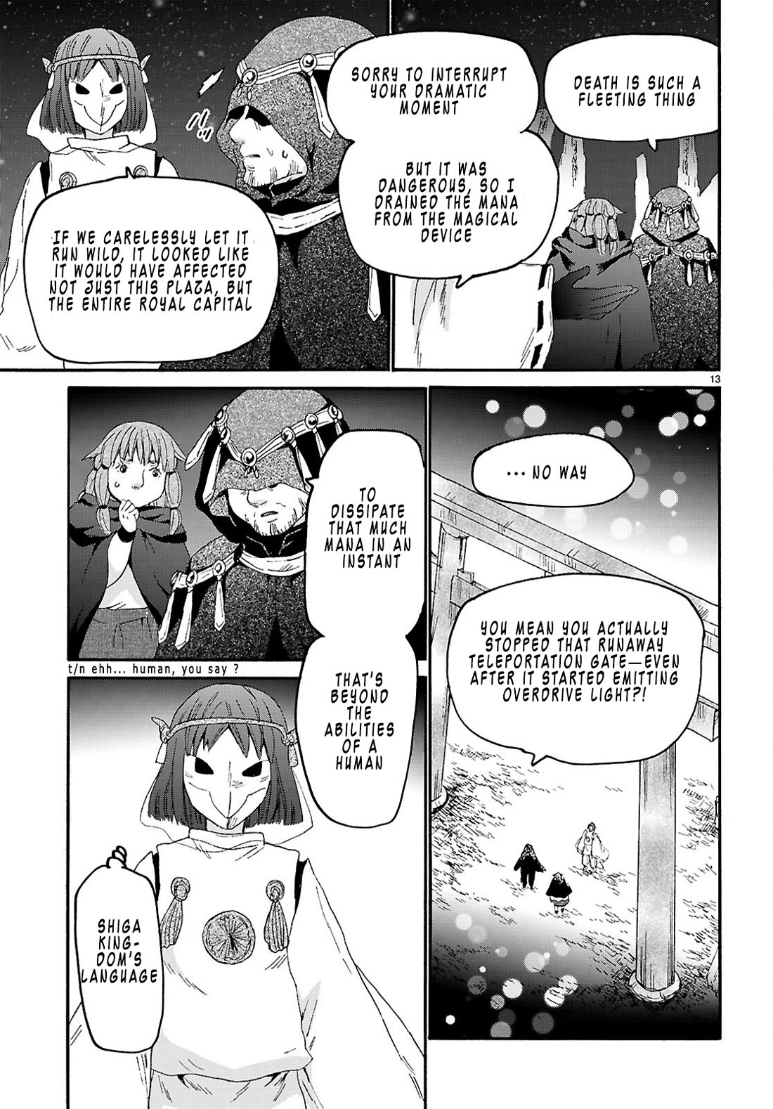 Death March kara Hajimaru Isekai Kyousoukyoku Chapter 138 page 13 - Chapter 138: The Orcs’ Hidden Underground Plaza