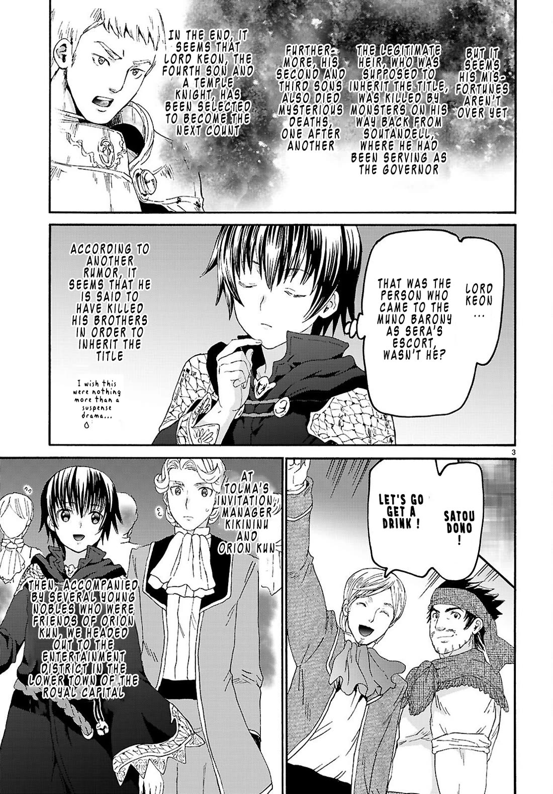 Death March kara Hajimaru Isekai Kyousoukyoku Chapter 138 page 3 - Chapter 138: The Orcs’ Hidden Underground Plaza