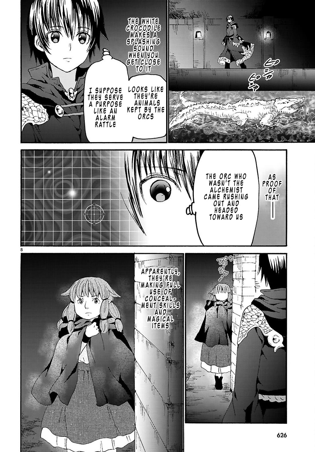 Death March kara Hajimaru Isekai Kyousoukyoku Chapter 138 page 8 - Chapter 138: The Orcs’ Hidden Underground Plaza