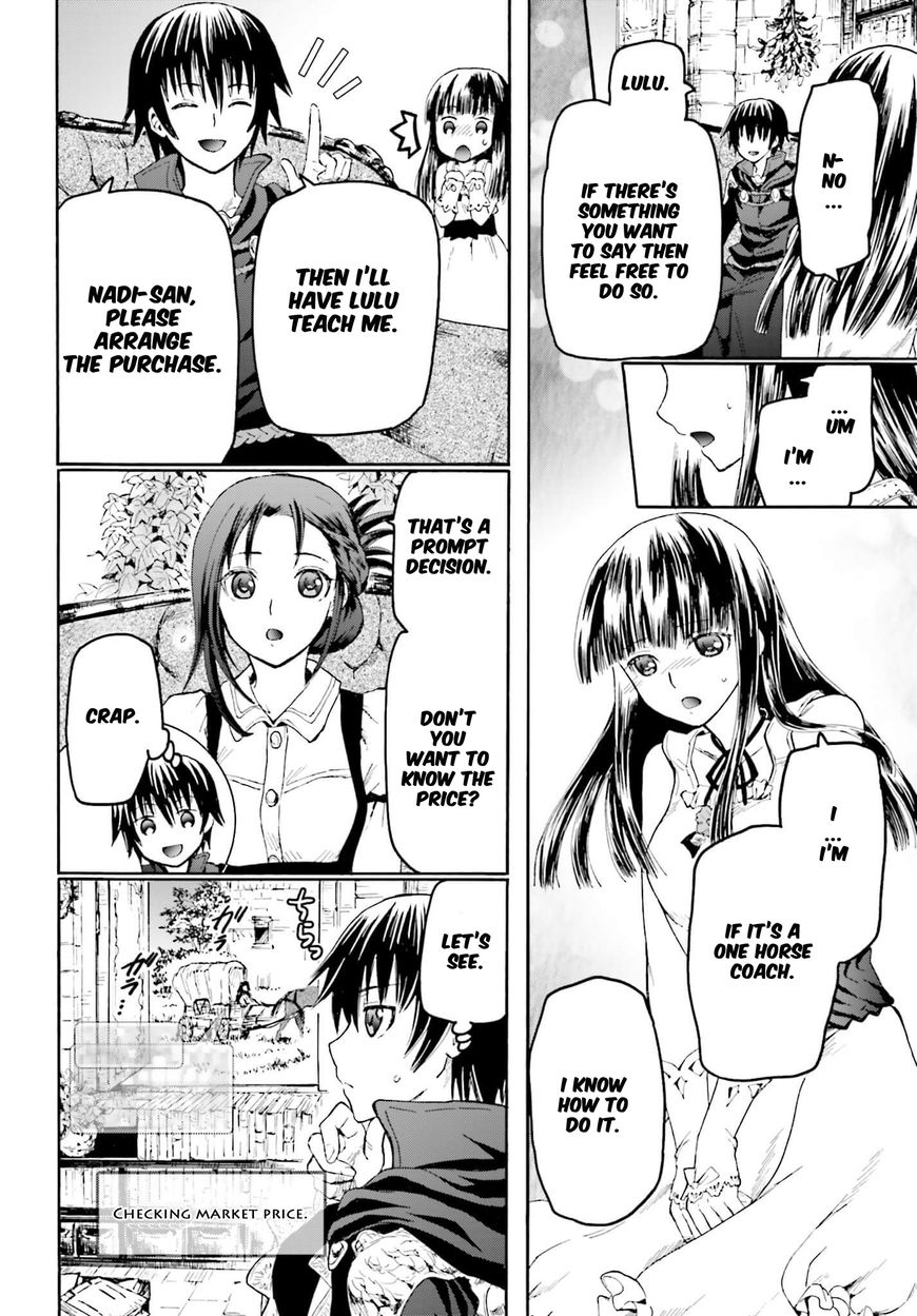 Death March kara Hajimaru Isekai Kyousoukyoku Chapter 20 page 10 - Chapter 20 : The Coach, Coachman and a Picnic
