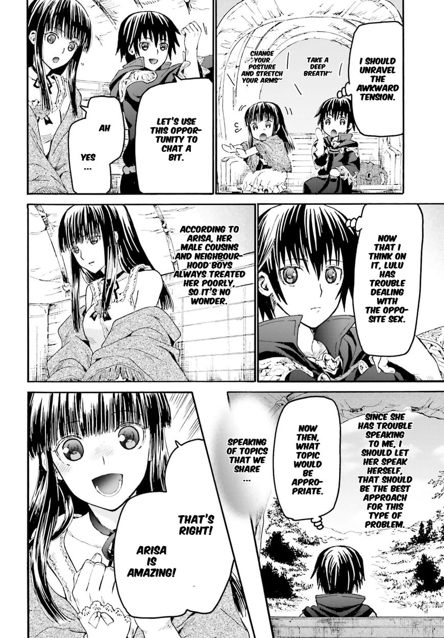 Death March kara Hajimaru Isekai Kyousoukyoku Chapter 20 page 21 - Chapter 20 : The Coach, Coachman and a Picnic