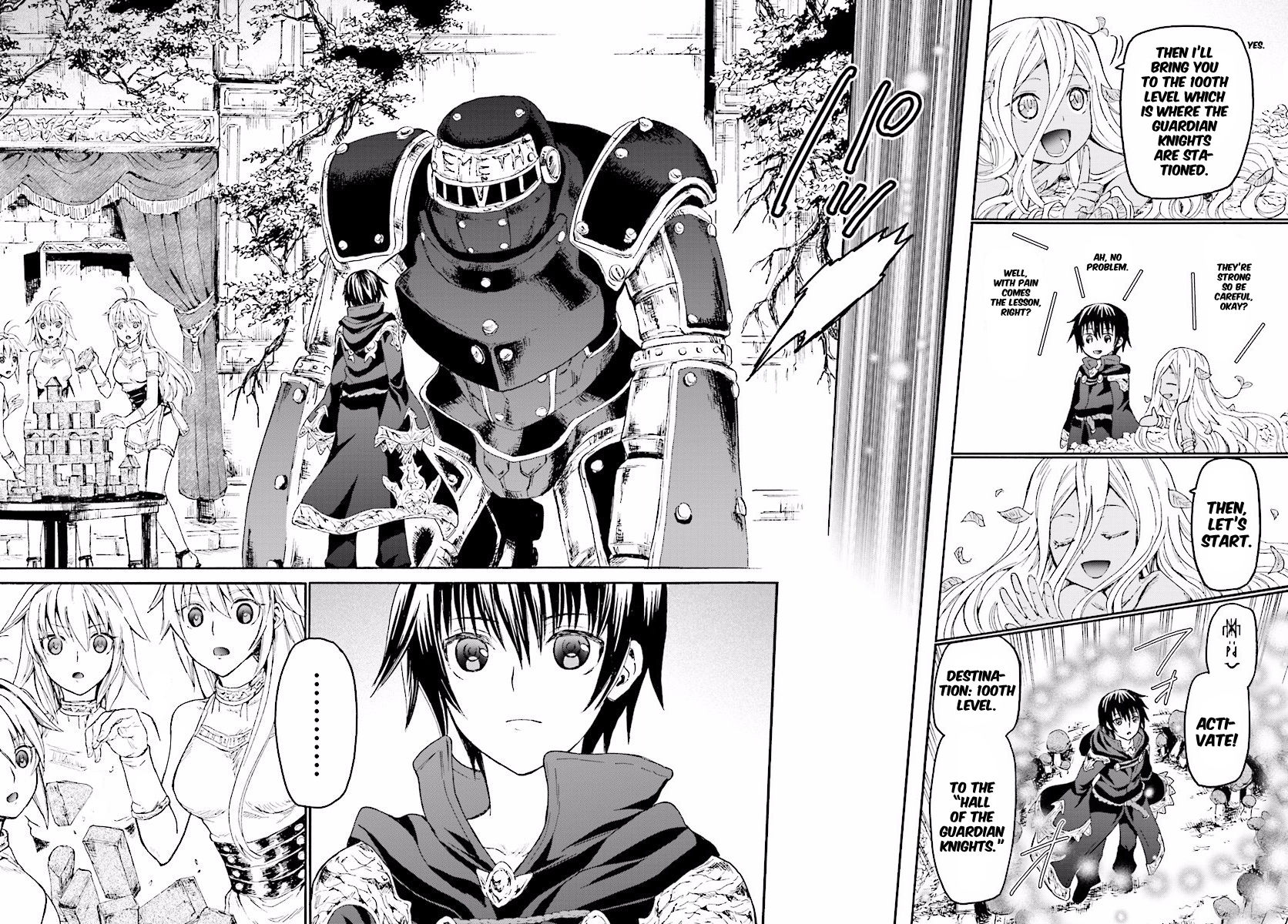 Death March kara Hajimaru Isekai Kyousoukyoku Chapter 23 page 11 - Chapter 23 : Hall of the Guardian Knights