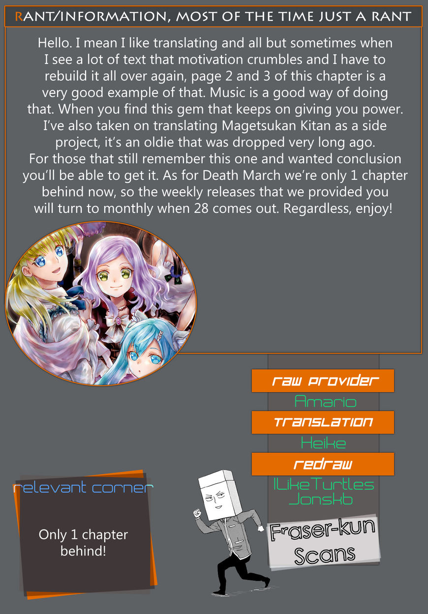 Death March kara Hajimaru Isekai Kyousoukyoku Chapter 27 page 18 - Chapter 27 : The New Journey