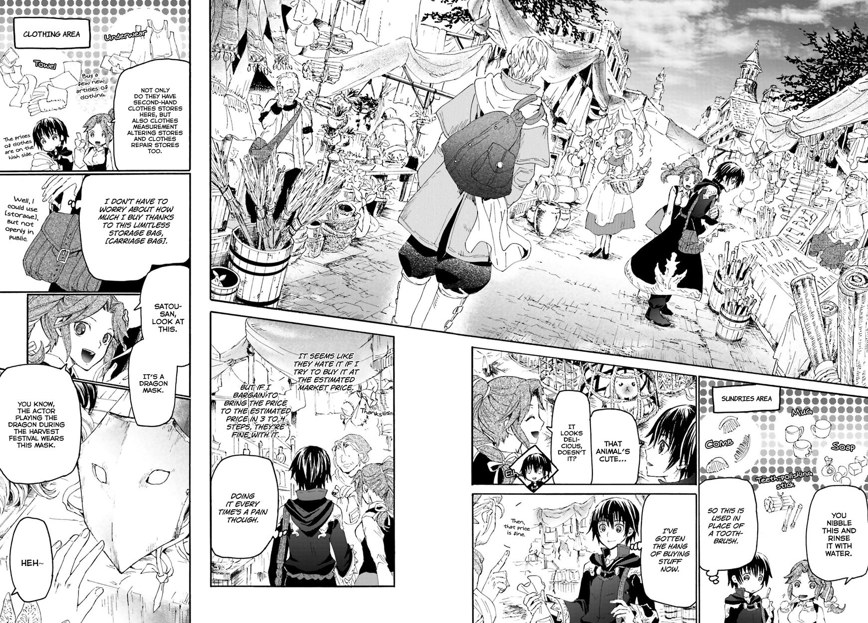 Death March kara Hajimaru Isekai Kyousoukyoku Chapter 3 page 8 - Chapter 3 : Strolling around the city