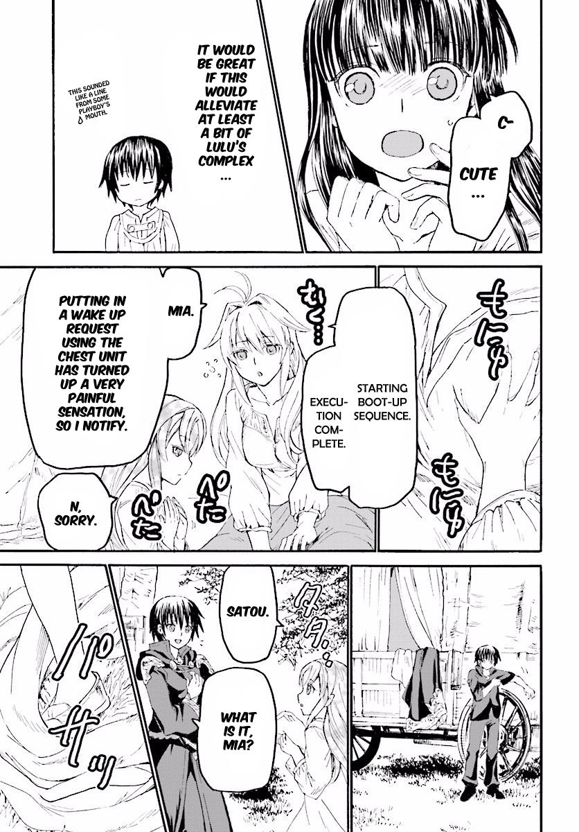 Death March kara Hajimaru Isekai Kyousoukyoku Chapter 30 page 23 - Chapter 30 : Myths, Verification and the Aftermath of Battle