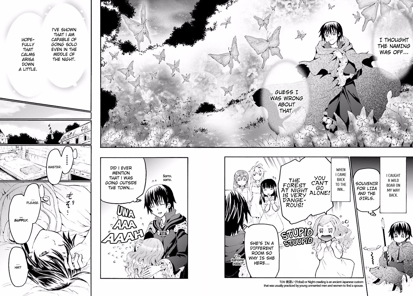 Death March kara Hajimaru Isekai Kyousoukyoku Chapter 35 page 21 - Chapter 35 : Forest of Illusions