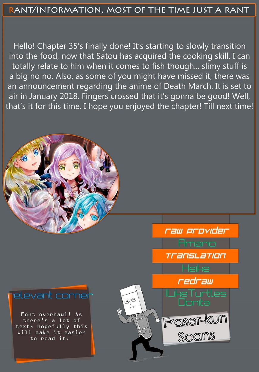 Death March kara Hajimaru Isekai Kyousoukyoku Chapter 35 page 33 - Chapter 35 : Forest of Illusions