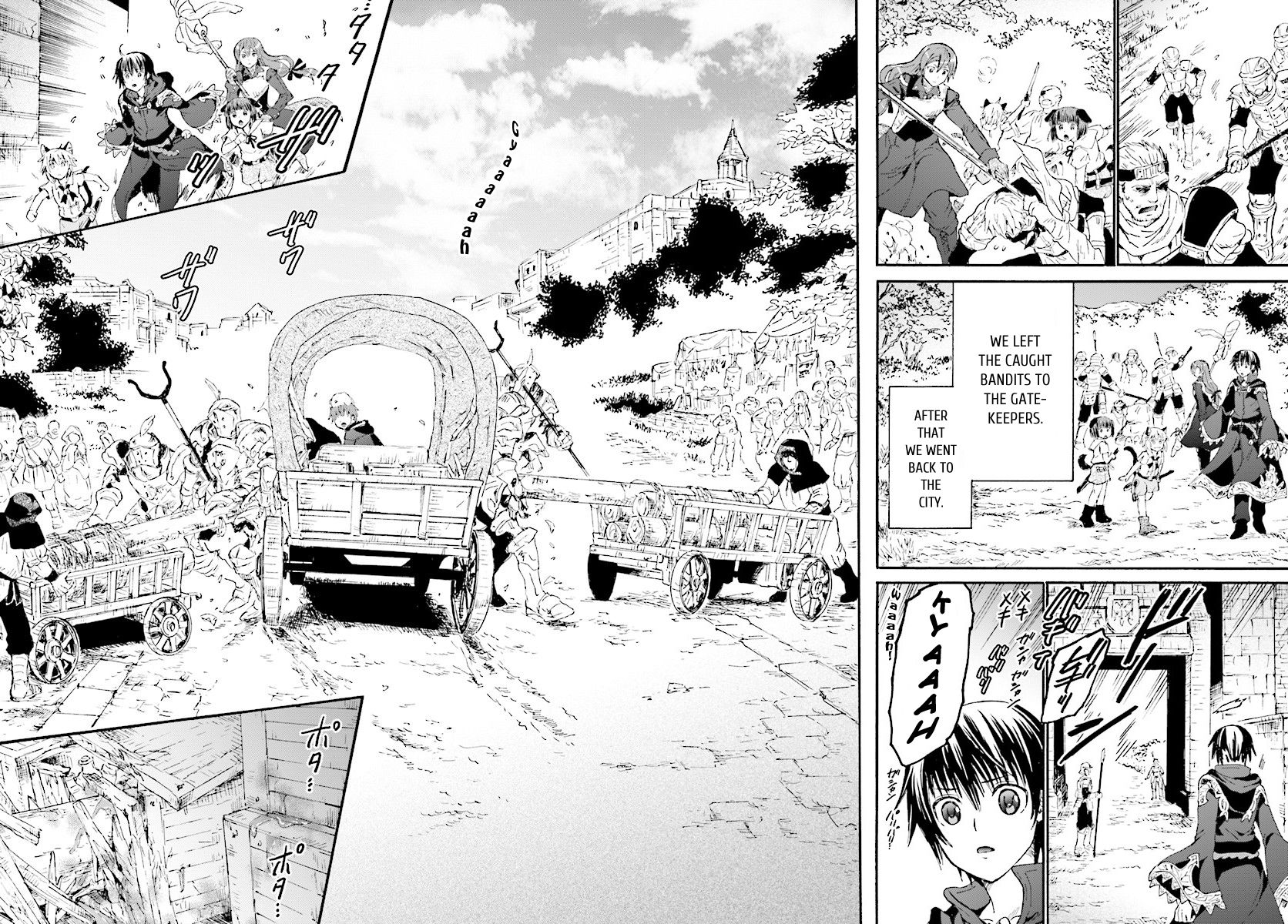 Death March kara Hajimaru Isekai Kyousoukyoku Chapter 38 page 6 - Chapter 38 : Reunion