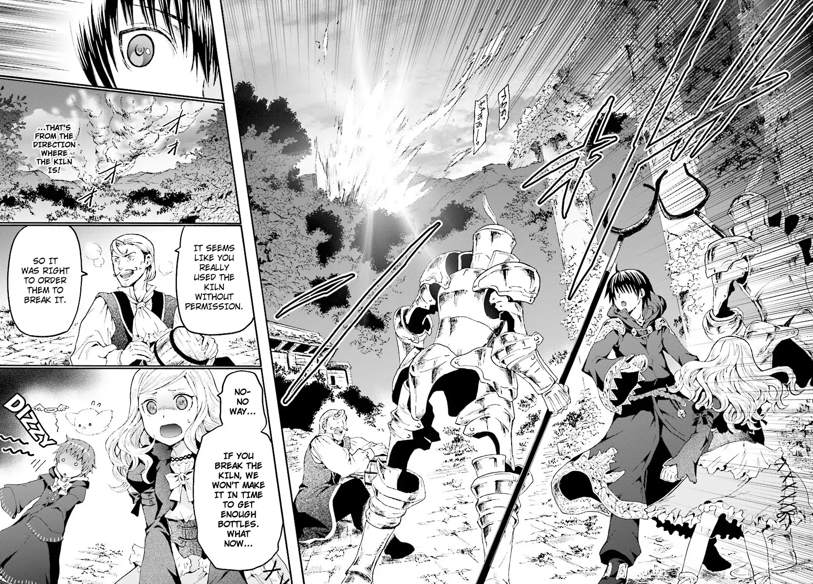Death March kara Hajimaru Isekai Kyousoukyoku Chapter 41 page 10 - Chapter 41: Offense and Defense at the Deserted Village