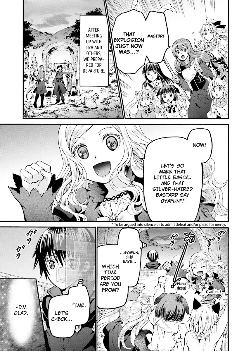 Death March kara Hajimaru Isekai Kyousoukyoku Chapter 41 page 16 - Chapter 41: Offense and Defense at the Deserted Village