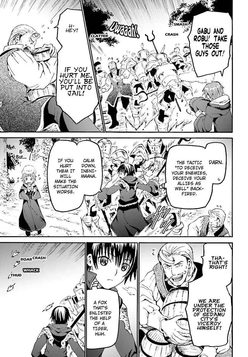 Death March kara Hajimaru Isekai Kyousoukyoku Chapter 41 page 9 - Chapter 41: Offense and Defense at the Deserted Village