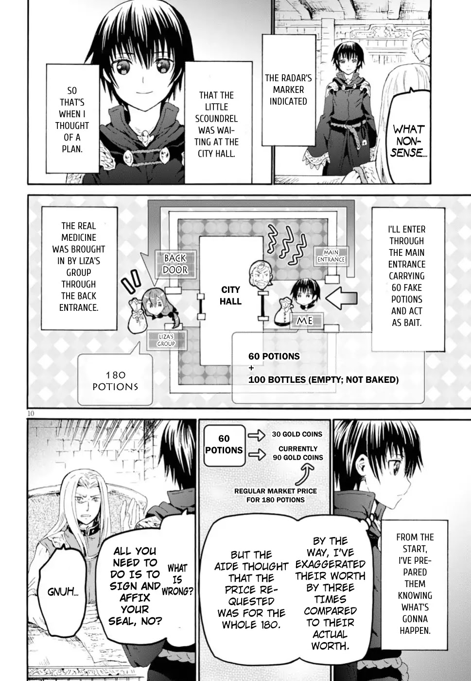 Death March kara Hajimaru Isekai Kyousoukyoku Chapter 42 page 10 - Chapter 42: The Battle at the City Hall