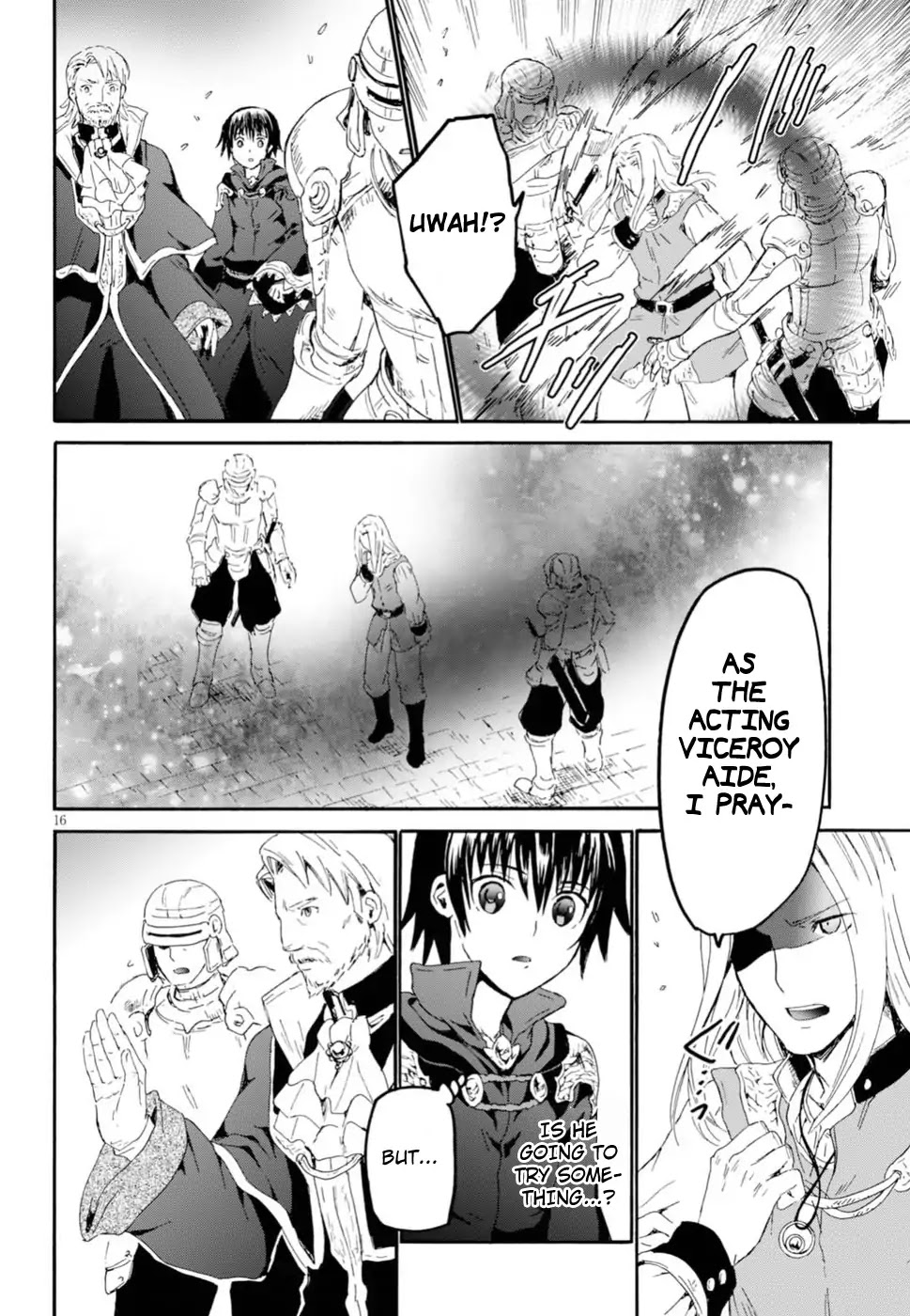 Death March kara Hajimaru Isekai Kyousoukyoku Chapter 42 page 15 - Chapter 42: The Battle at the City Hall