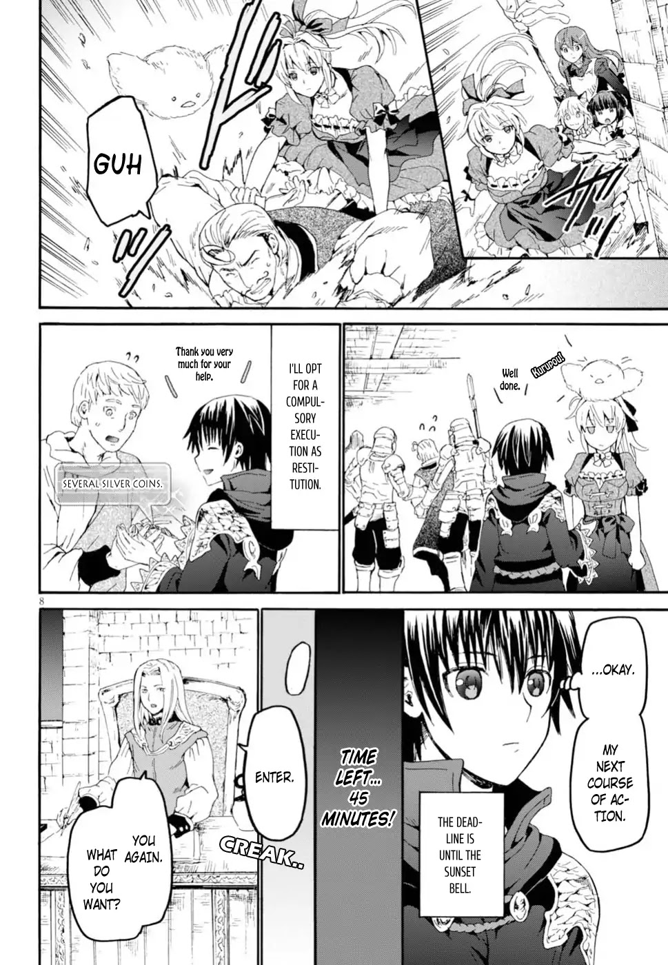Death March kara Hajimaru Isekai Kyousoukyoku Chapter 42 page 8 - Chapter 42: The Battle at the City Hall