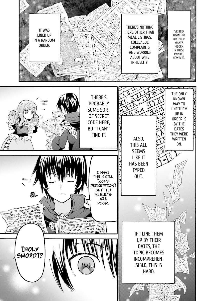 Death March kara Hajimaru Isekai Kyousoukyoku Chapter 43 page 12 - Chapter 43: The Mystery of the Paper Bundle