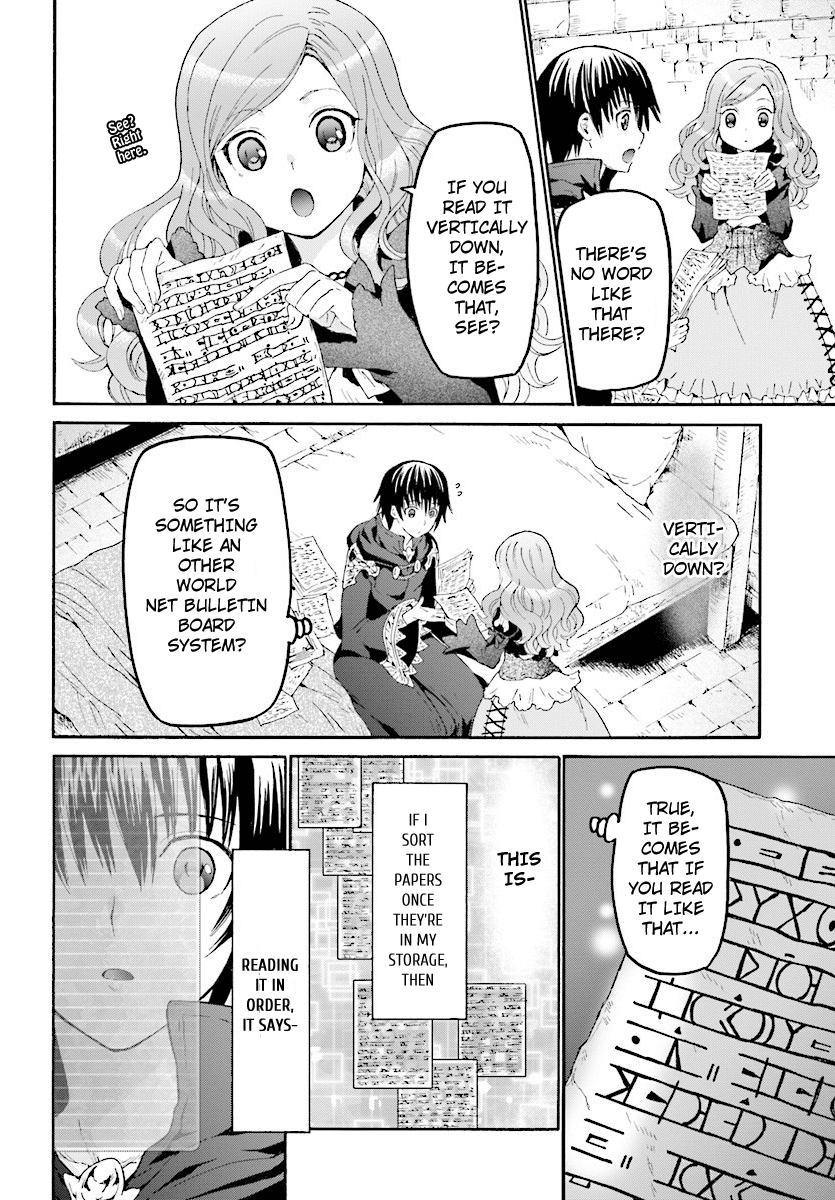 Death March kara Hajimaru Isekai Kyousoukyoku Chapter 43 page 13 - Chapter 43: The Mystery of the Paper Bundle