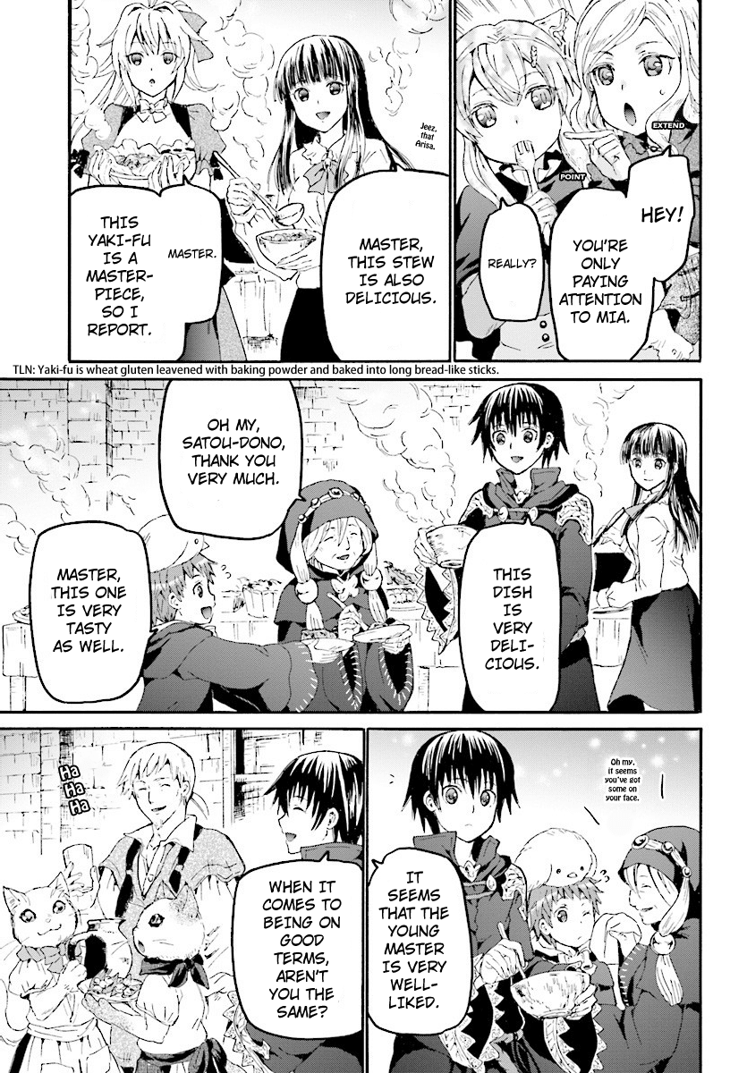 Death March kara Hajimaru Isekai Kyousoukyoku Chapter 43 page 3 - Chapter 43: The Mystery of the Paper Bundle