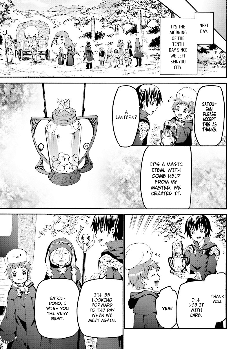 Death March kara Hajimaru Isekai Kyousoukyoku Chapter 43 page 5 - Chapter 43: The Mystery of the Paper Bundle