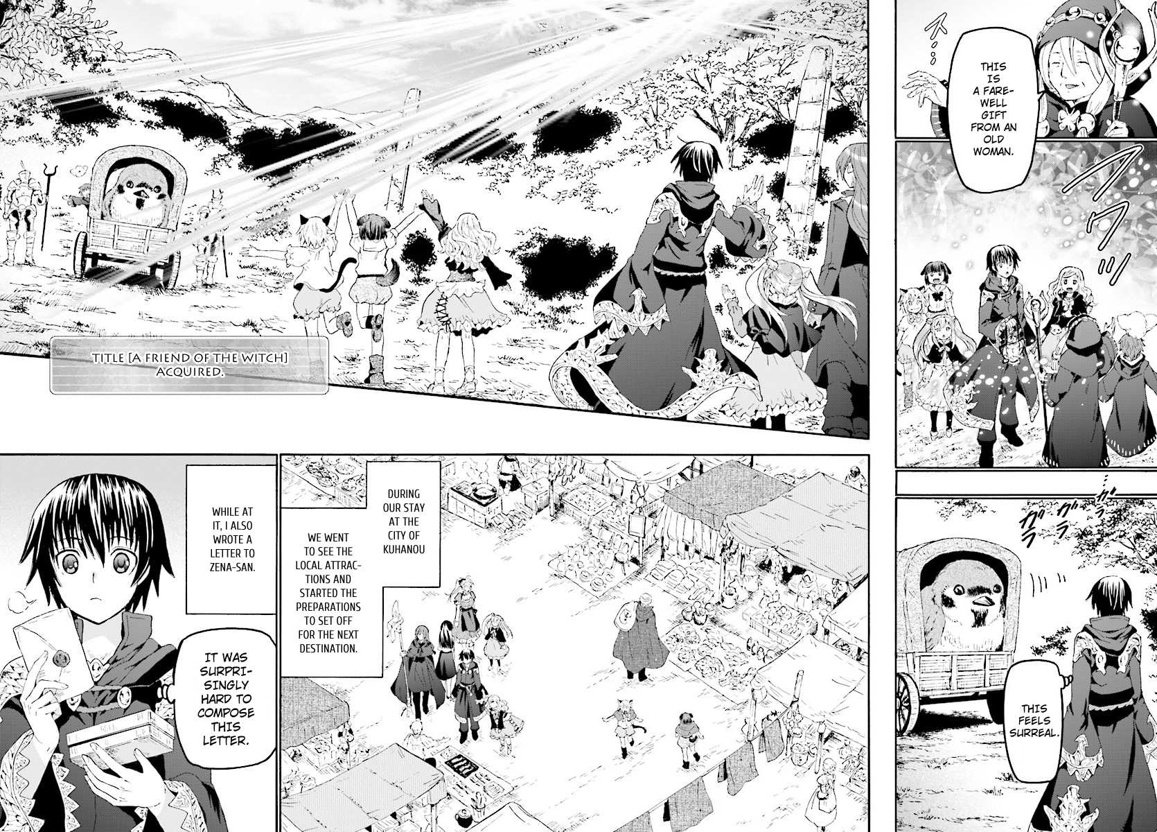Death March kara Hajimaru Isekai Kyousoukyoku Chapter 43 page 6 - Chapter 43: The Mystery of the Paper Bundle
