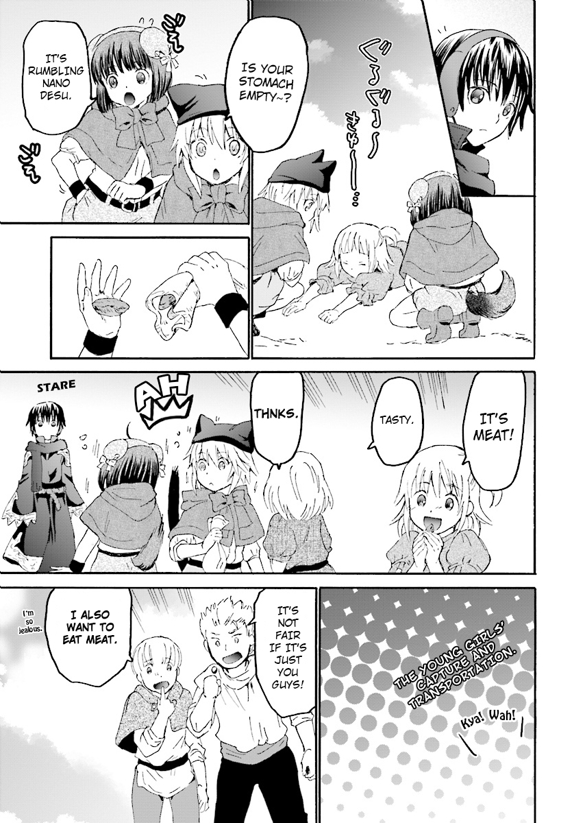 Death March kara Hajimaru Isekai Kyousoukyoku Chapter 47 page 3 - Chapter 47: The Boys and Girls Bandit Group