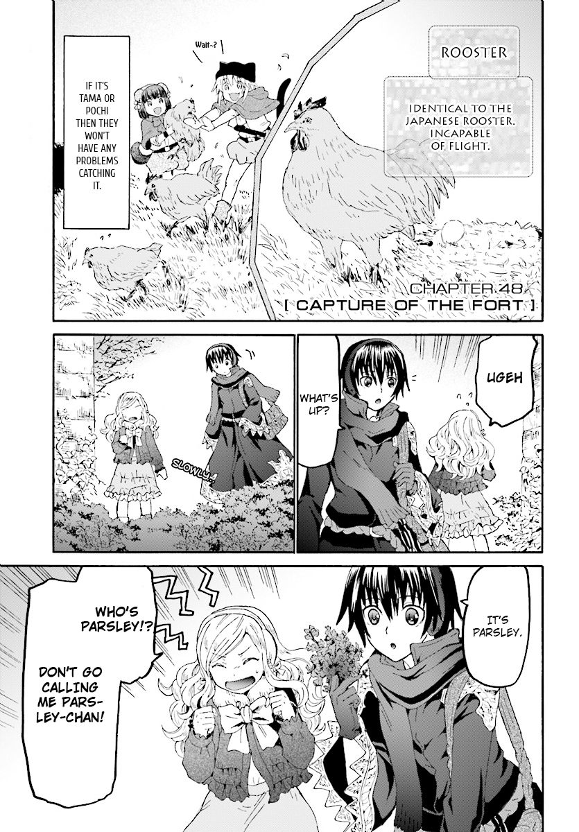 Death March kara Hajimaru Isekai Kyousoukyoku Chapter 48 page 1 - Chapter 48: Capture of the Fort