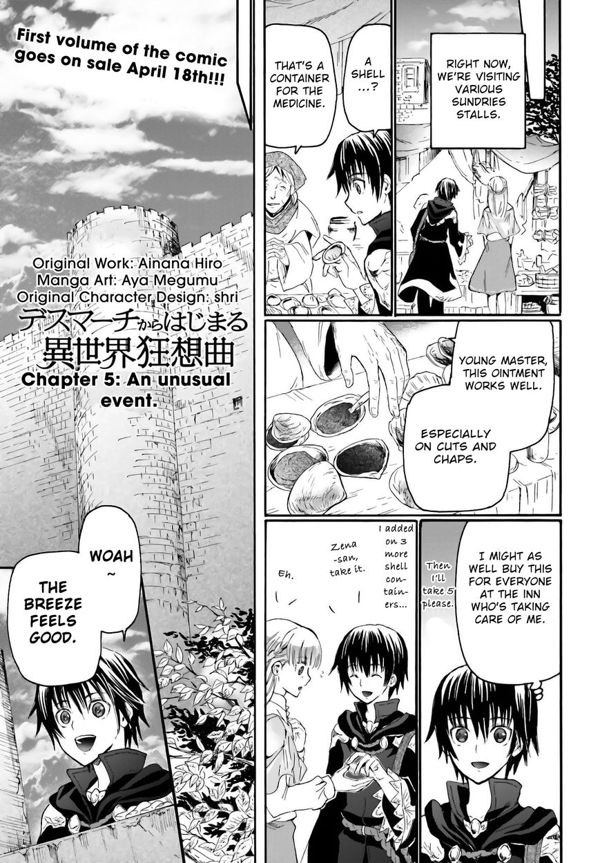 Death March kara Hajimaru Isekai Kyousoukyoku Chapter 5 page 1 - Chapter 5 : An Unusual Event