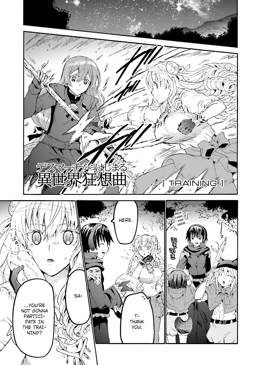 Death March kara Hajimaru Isekai Kyousoukyoku Chapter 52 page 1 - Chapter 52: Training
