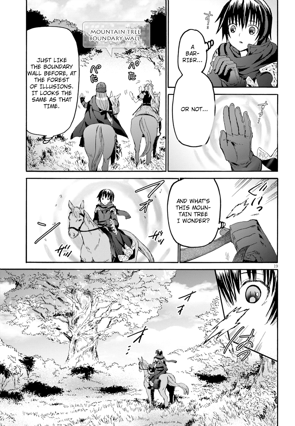 Death March kara Hajimaru Isekai Kyousoukyoku Chapter 53 page 18 - Chapter 53: The Barrier Wall of the Mountain Tree