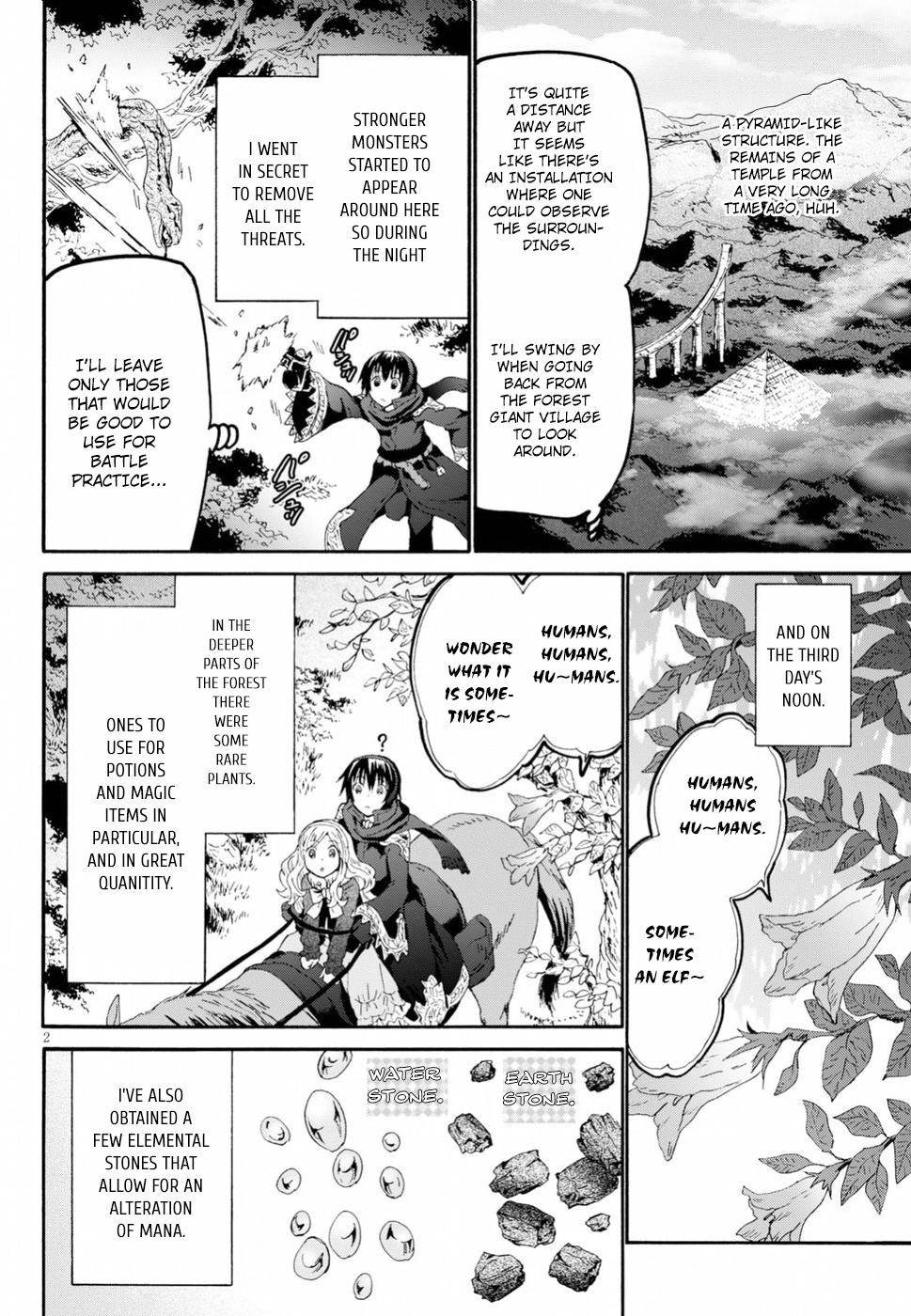 Death March kara Hajimaru Isekai Kyousoukyoku Chapter 53 page 2 - Chapter 53: The Barrier Wall of the Mountain Tree
