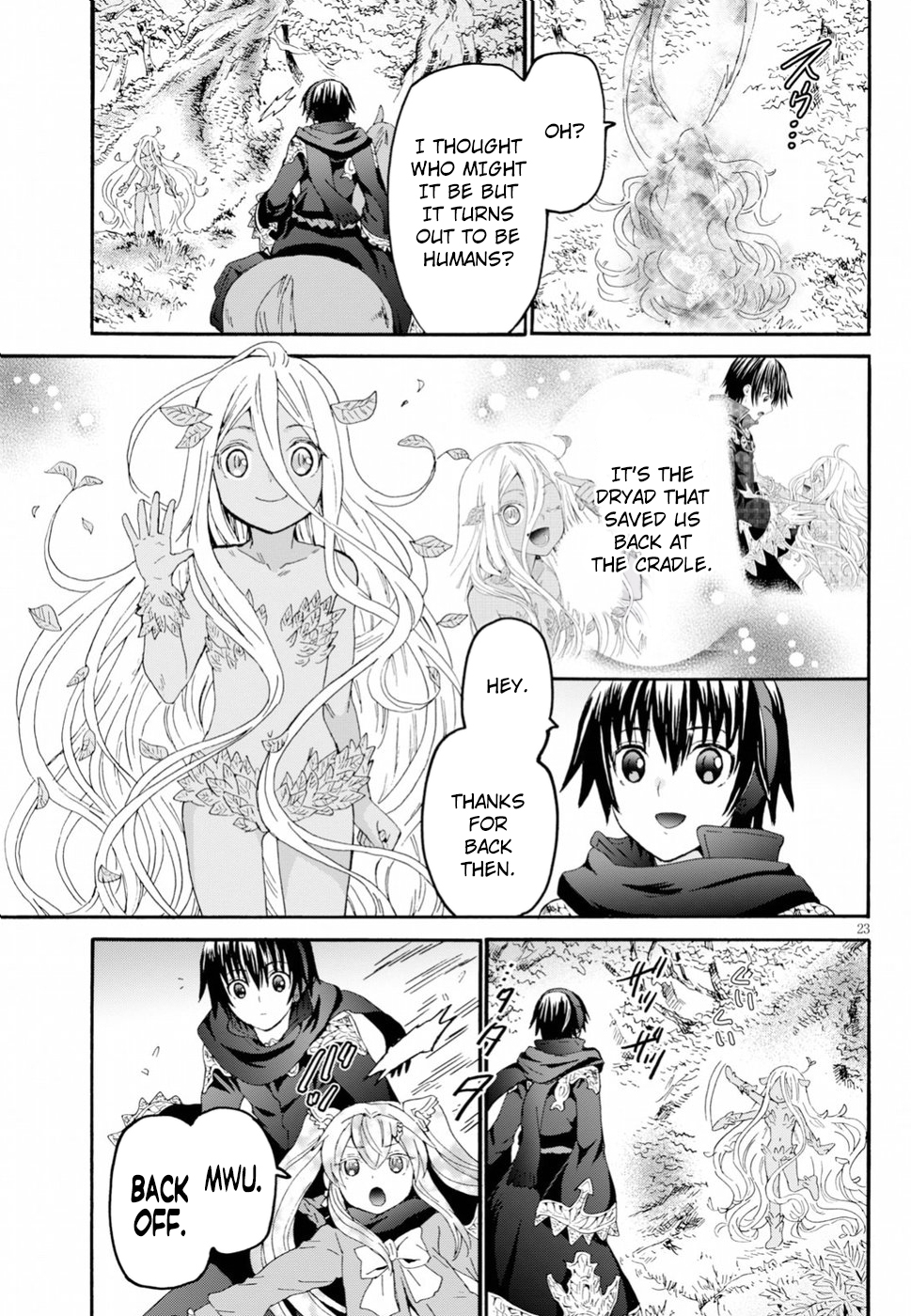 Death March kara Hajimaru Isekai Kyousoukyoku Chapter 53 page 22 - Chapter 53: The Barrier Wall of the Mountain Tree