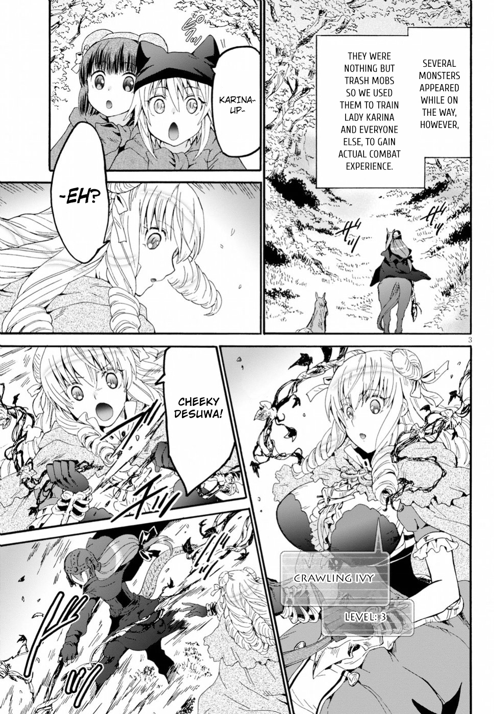 Death March kara Hajimaru Isekai Kyousoukyoku Chapter 53 page 3 - Chapter 53: The Barrier Wall of the Mountain Tree