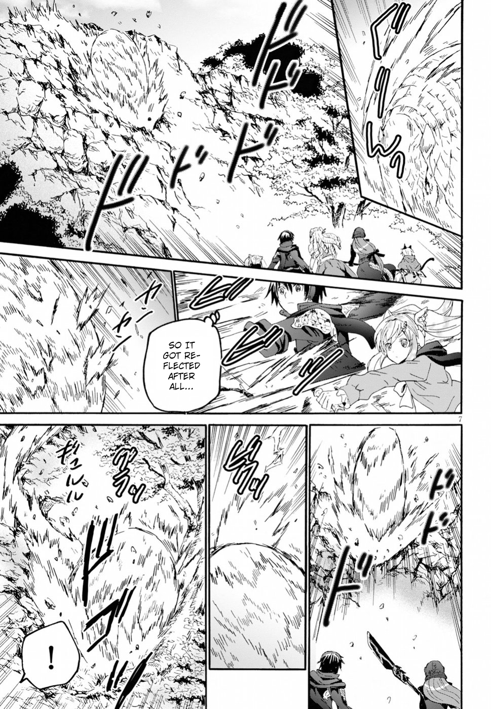 Death March kara Hajimaru Isekai Kyousoukyoku Chapter 53 page 7 - Chapter 53: The Barrier Wall of the Mountain Tree
