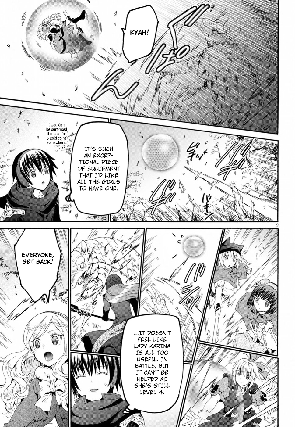 Death March kara Hajimaru Isekai Kyousoukyoku Chapter 53 page 9 - Chapter 53: The Barrier Wall of the Mountain Tree