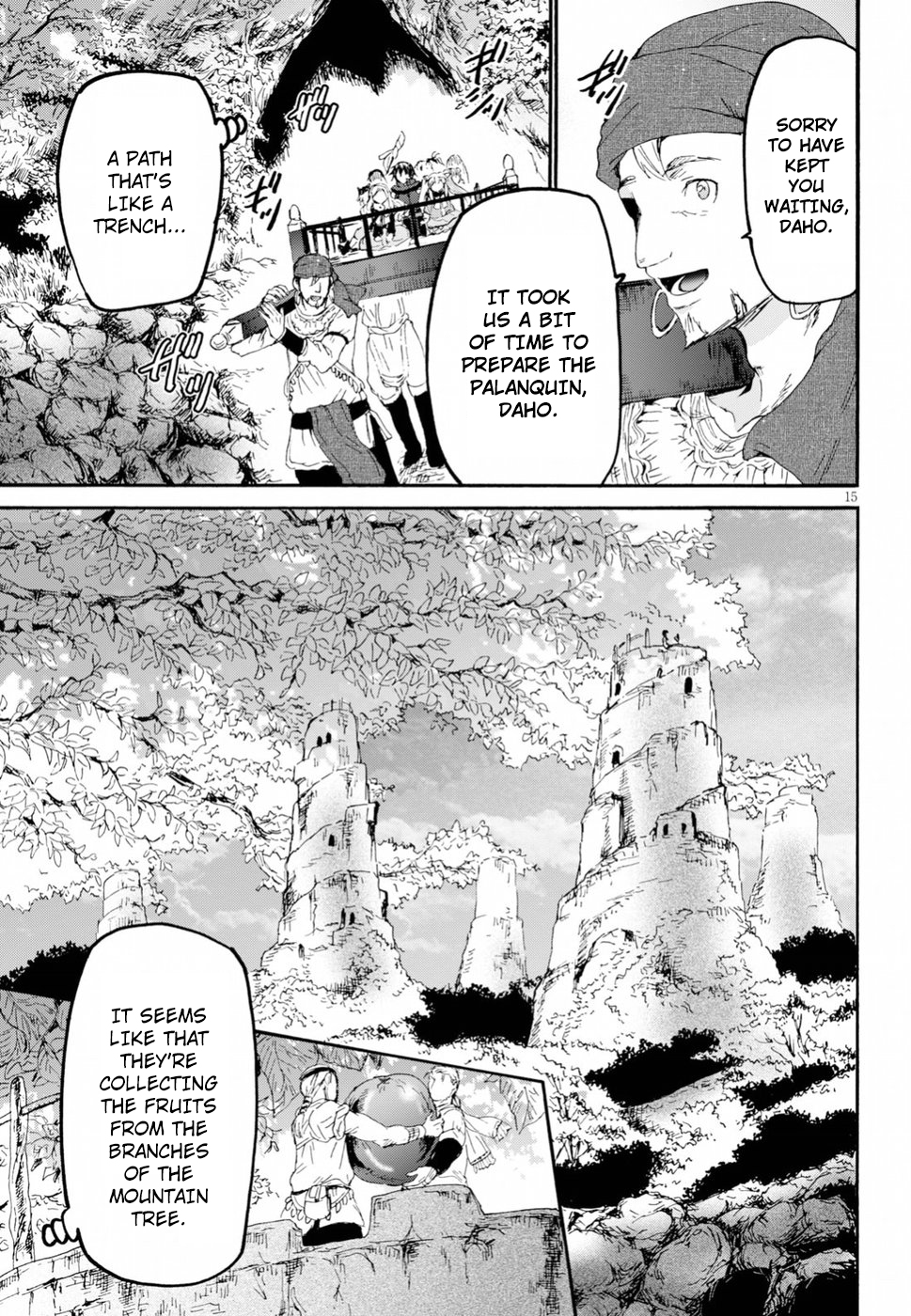 Death March kara Hajimaru Isekai Kyousoukyoku Chapter 54 page 14 - Chapter 54: Giants of the Forest
