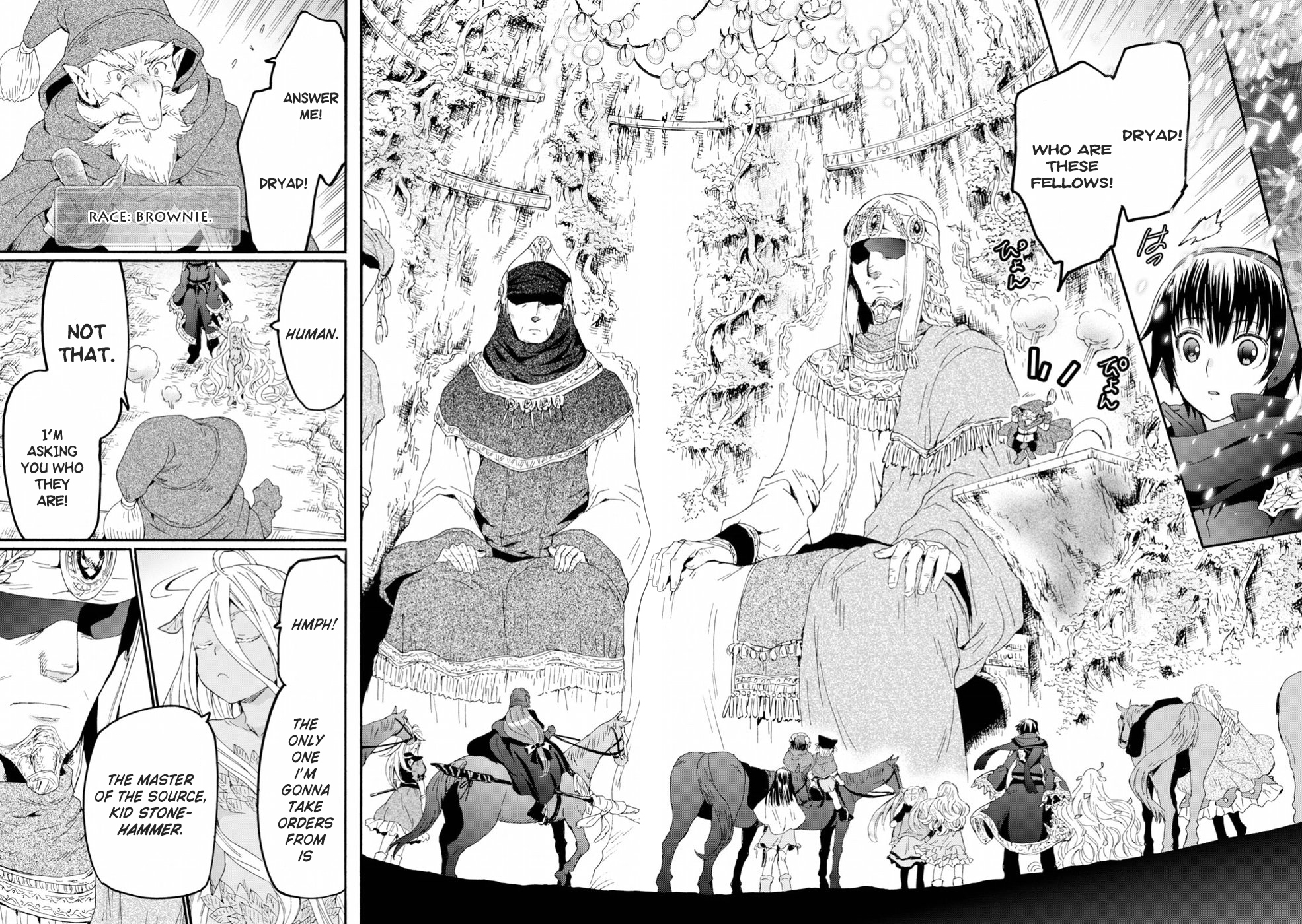 Death March kara Hajimaru Isekai Kyousoukyoku Chapter 54 page 4 - Chapter 54: Giants of the Forest