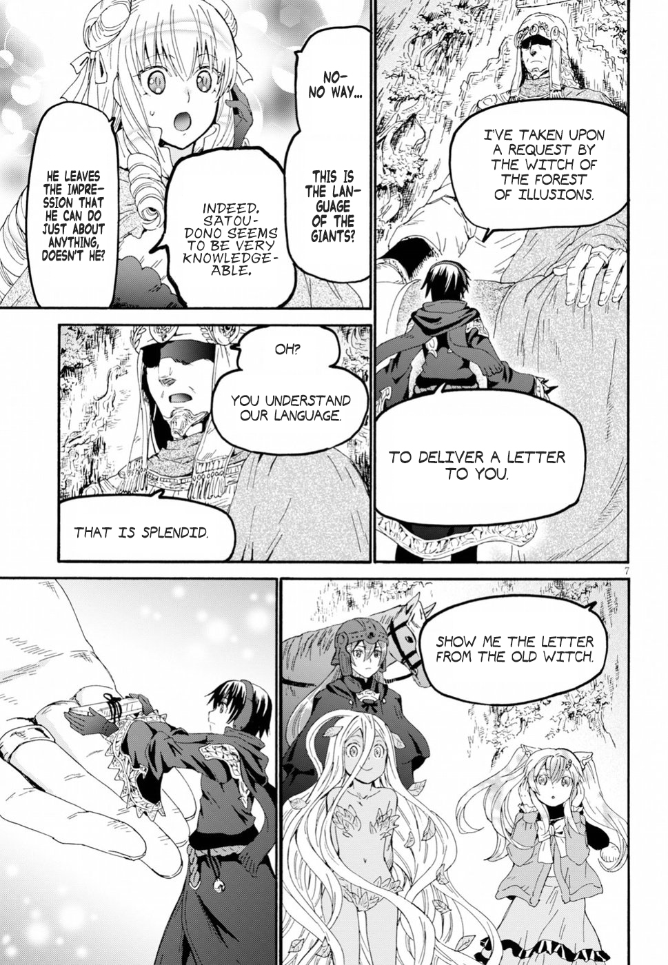 Death March kara Hajimaru Isekai Kyousoukyoku Chapter 54 page 6 - Chapter 54: Giants of the Forest