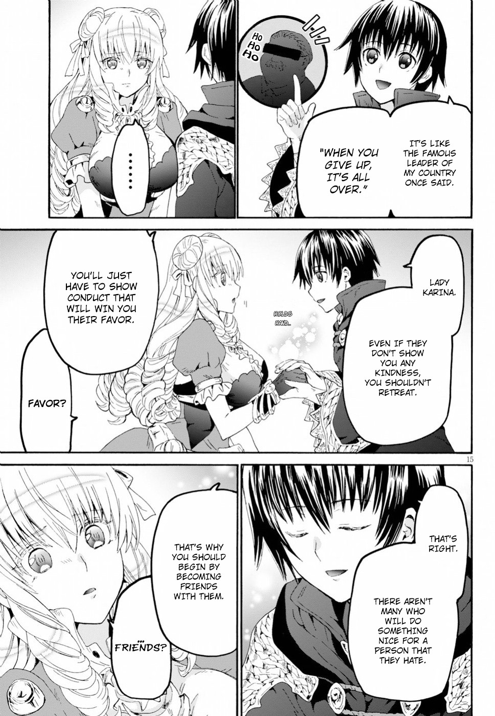 Death March kara Hajimaru Isekai Kyousoukyoku Chapter 55 page 14 - Chapter 55: The Village of Little Giants