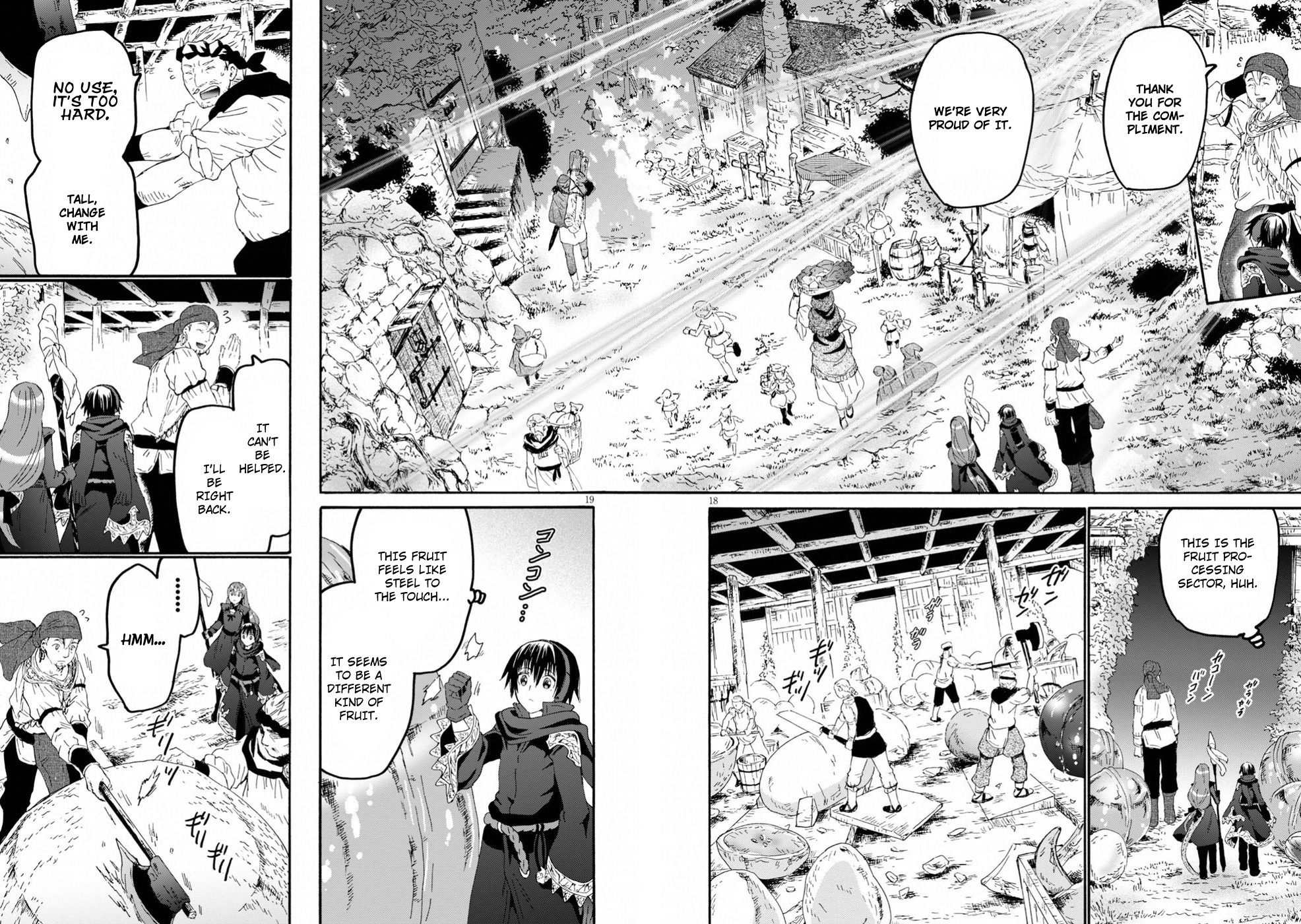 Death March kara Hajimaru Isekai Kyousoukyoku Chapter 55 page 17 - Chapter 55: The Village of Little Giants